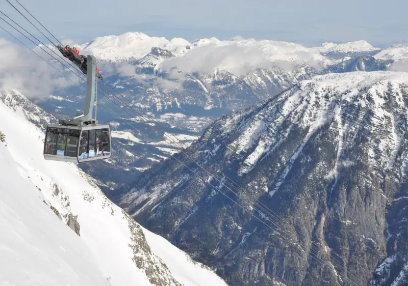 Krippenstein ski resort, Obertraun Austria