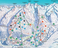  Obergurgl Ski Trail Map