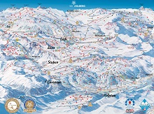 Ski Arlberg Trail Map