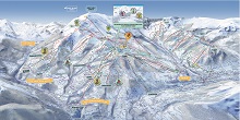 Megeve Ski Trail Map