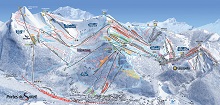 Morzine - Les Gets Ski Trail Map 