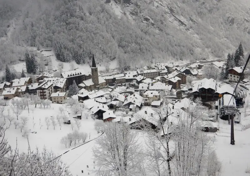 Alagna is an authentic, traditional mountain village at Monterosa ski resort