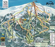 Masella Ski Trail Map