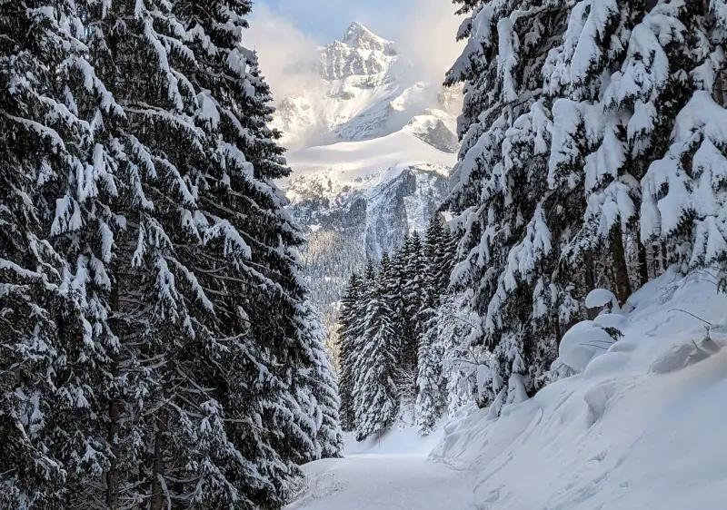 Champéry - Les Crosets ski resort, Portes du Soleil Switzerland can be like a fairytale