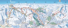 Davos Klosters (Parsenn & Madrisa) Ski Trail Map