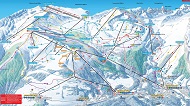 Laax Ski Trail Map