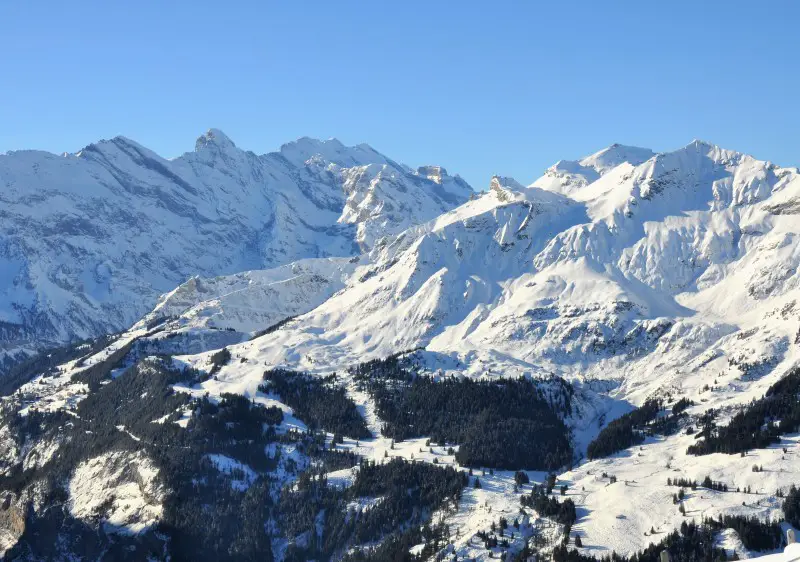 Mürren Schilthorn ski resort Switzerland