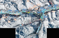 St Moritz Cross Country Ski Trail Map 