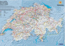 Switzerland Rail Map