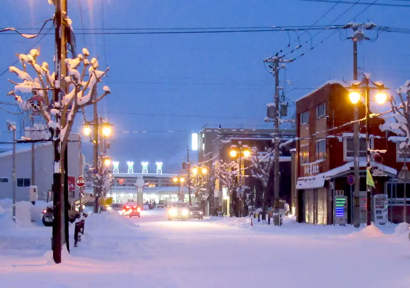 Kutchan is one of the snowiest towns in the world
