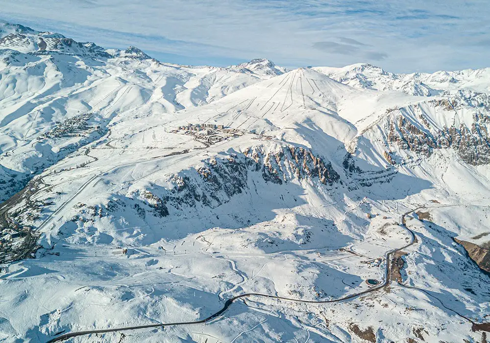 El Colorado - one of the Tres Valles ski resorts in Chile