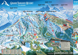 Grand Targhee Trail Map