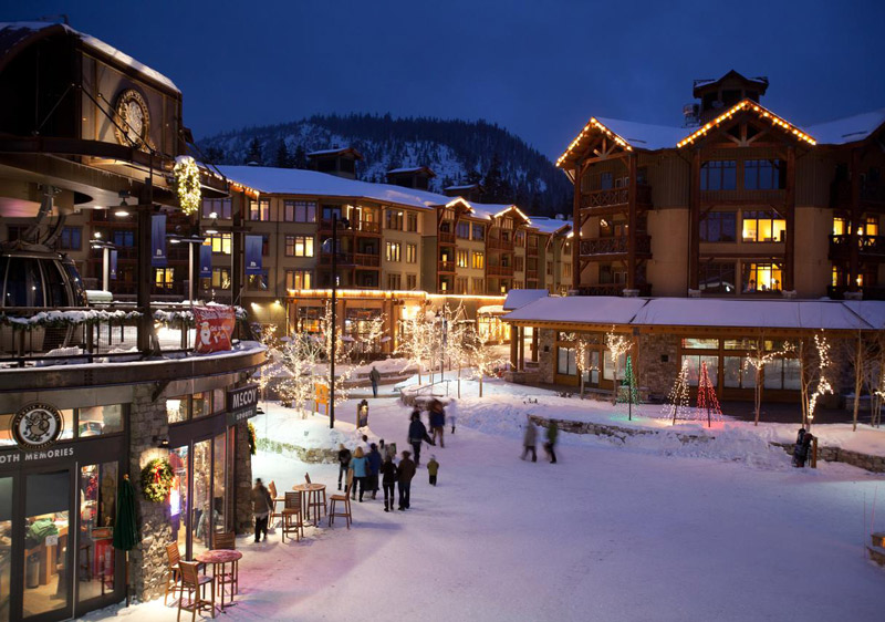 Mammoth Village has the greatest selection of lodging with direct access to the slopes via the gondola