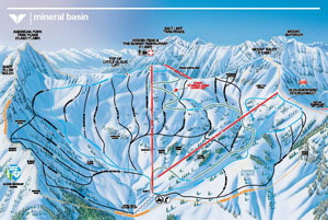 Mineral Basin Trail Map