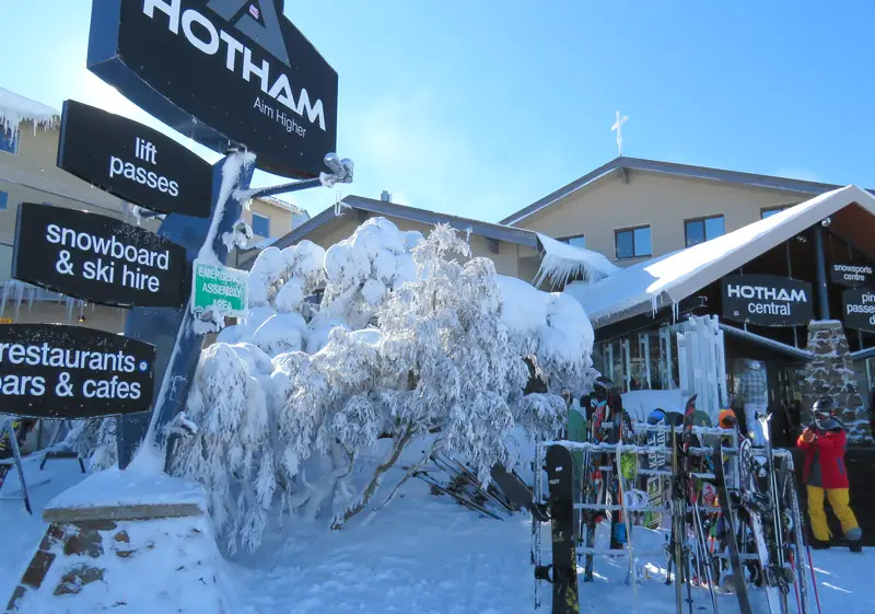 Mt Hotham Ski Hire Facilities, Services