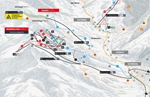 KitzSki Kitzbüheler Horn-Bichalm Sector Ski Trail Map