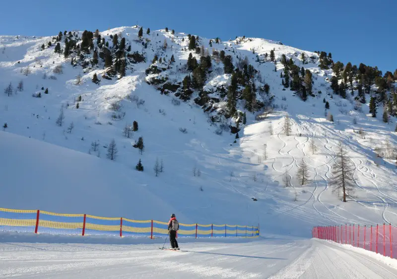 Skiing in See  ski area in the Paznaun, Tyrol