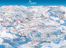Ski Arlberg Trail Map