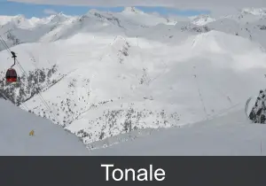 Tonale: Top 3 best overall rated ski resort in Italy