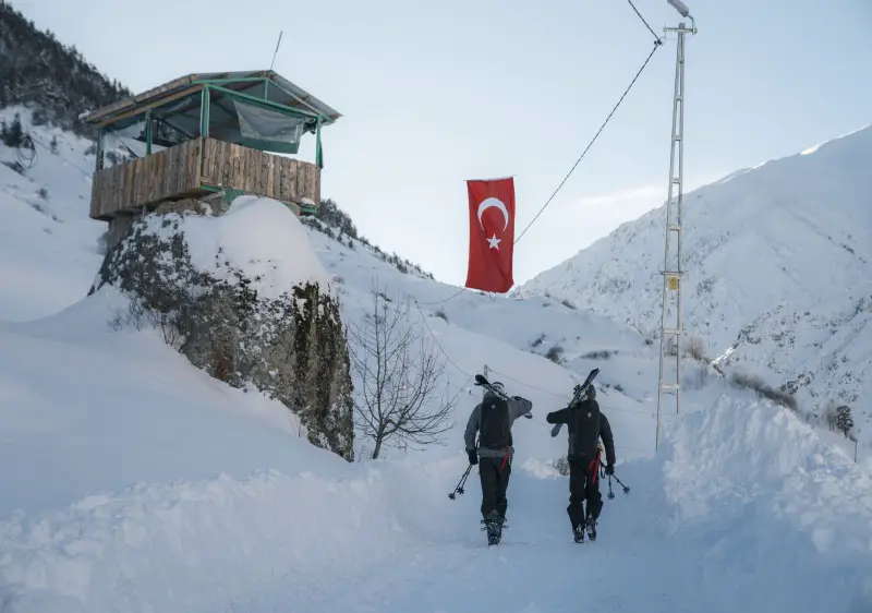 Cat Skiing Freeride Kaçkar Mountains, Türkiye