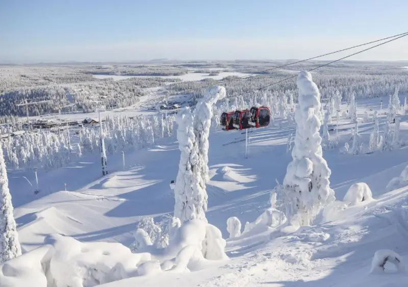 Ruka ski resort Finland