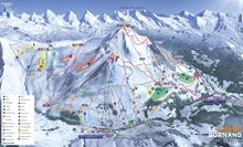 Le Grand Bornand Ski Trail Map