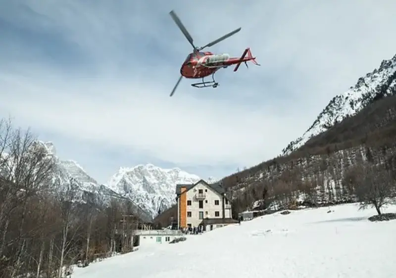 Heliskiing the Albanian Alps, Accursed Mountains, Heliski Albania