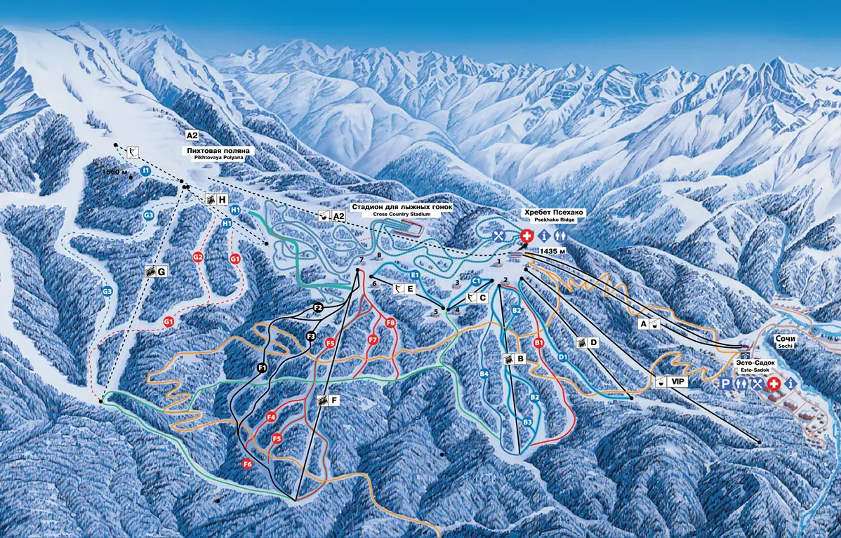 Ski Russia | Russian Ski Resorts | Russia Skiing & Snowboarding