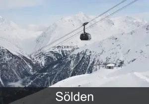 Sölden, Austria: 5th best overall rated ski resort in Europe