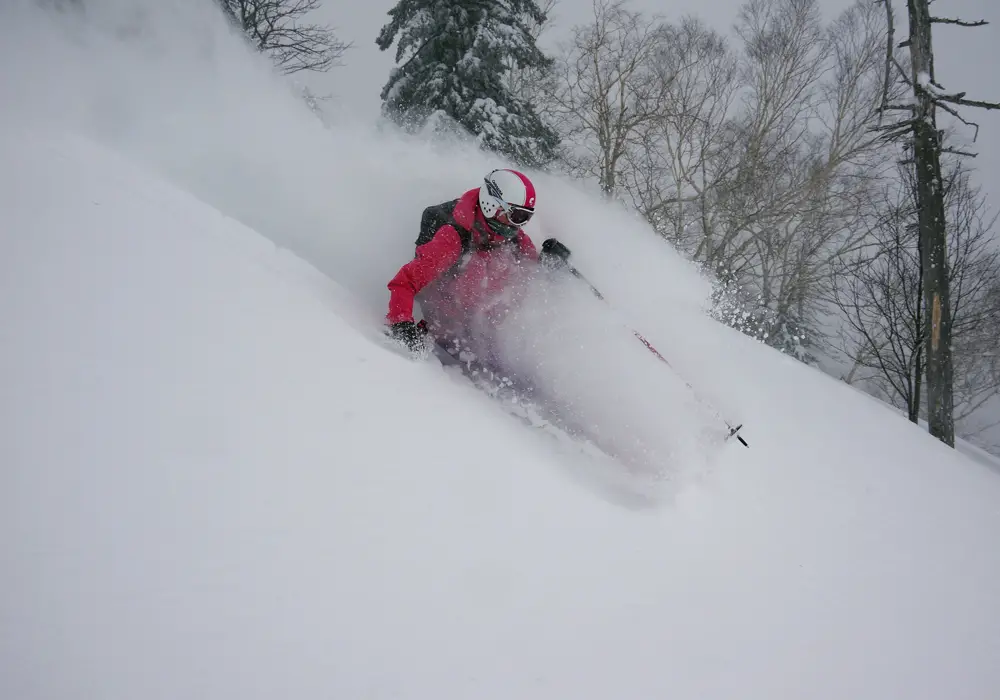 Central Hokkaido snow is sublime