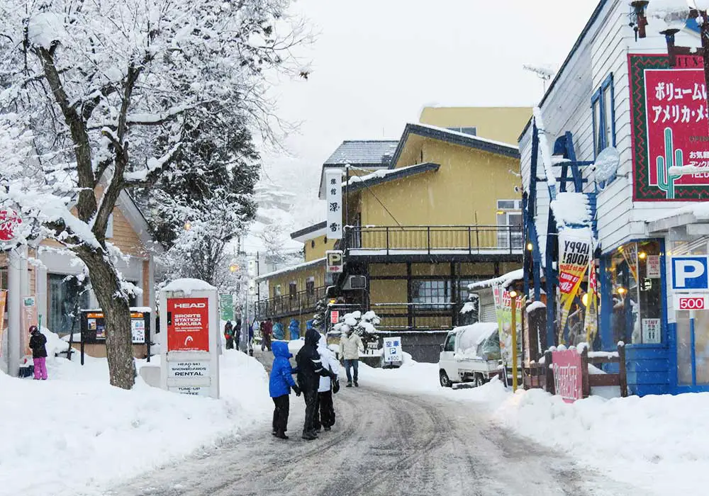 Happo One Ski Resort Hakuba Japan Happo Village