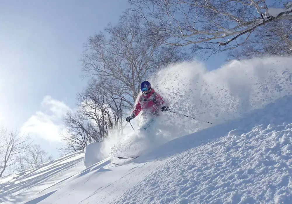 Hokkaido skiing is renowned for the quality & quantity of powder