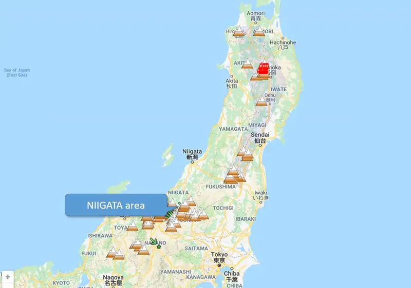 honshu skiing honshu snow vs hokkaido