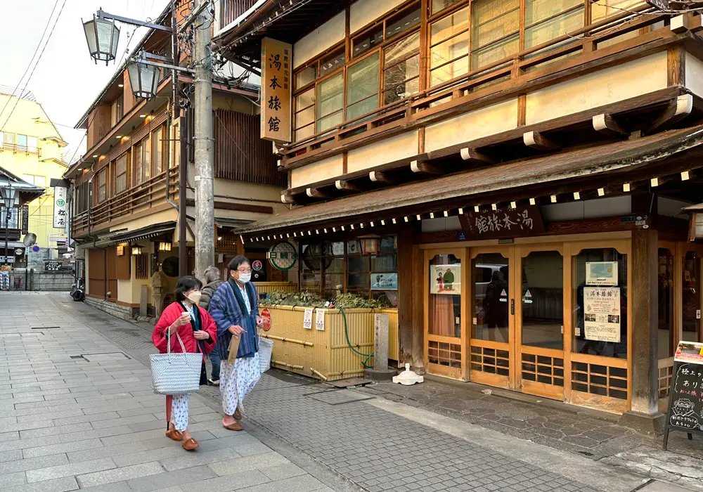 Wandering off to the onsen at Shibu Onsen